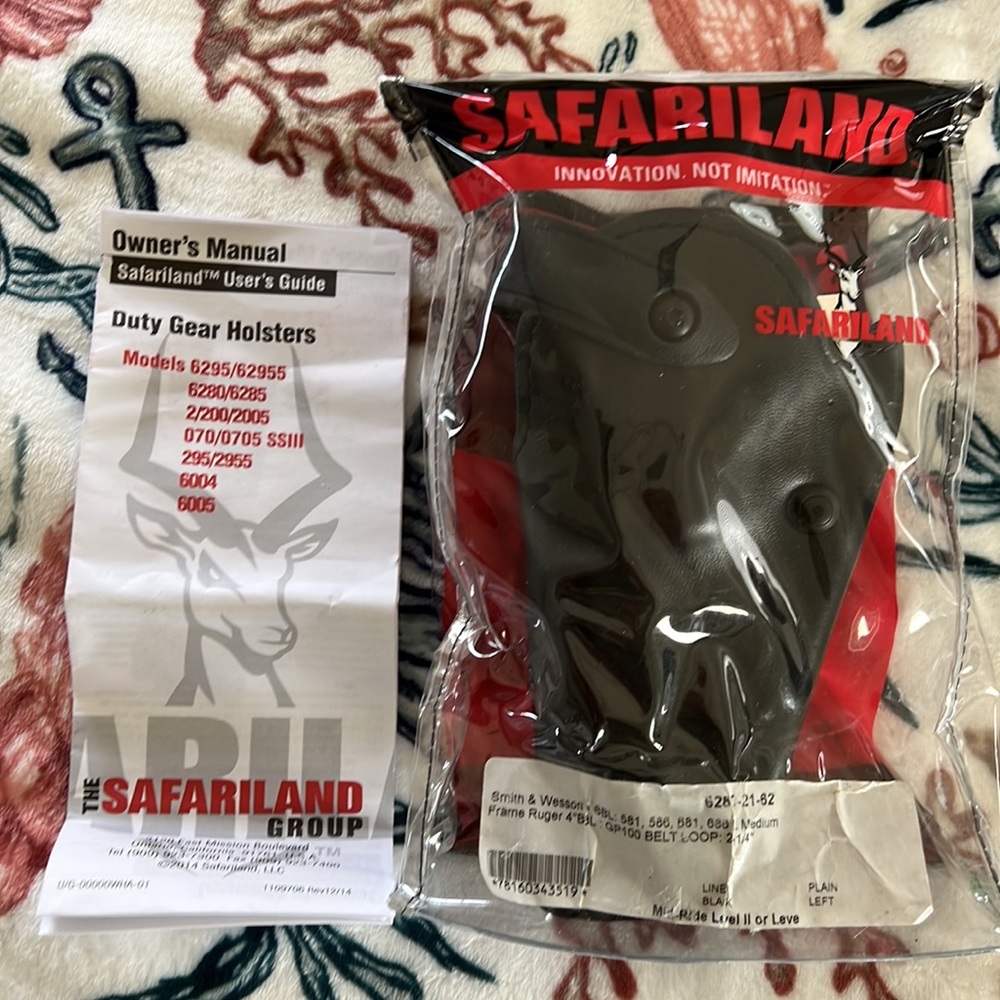 Safariland Level II Retention Duty Holster